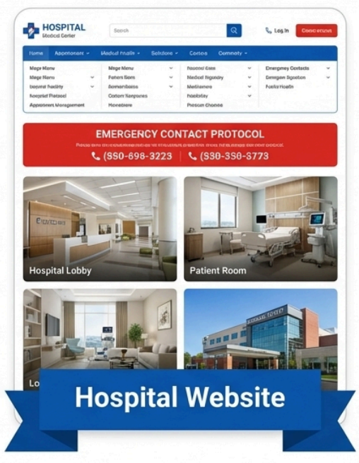 Specialist Hospital Websites